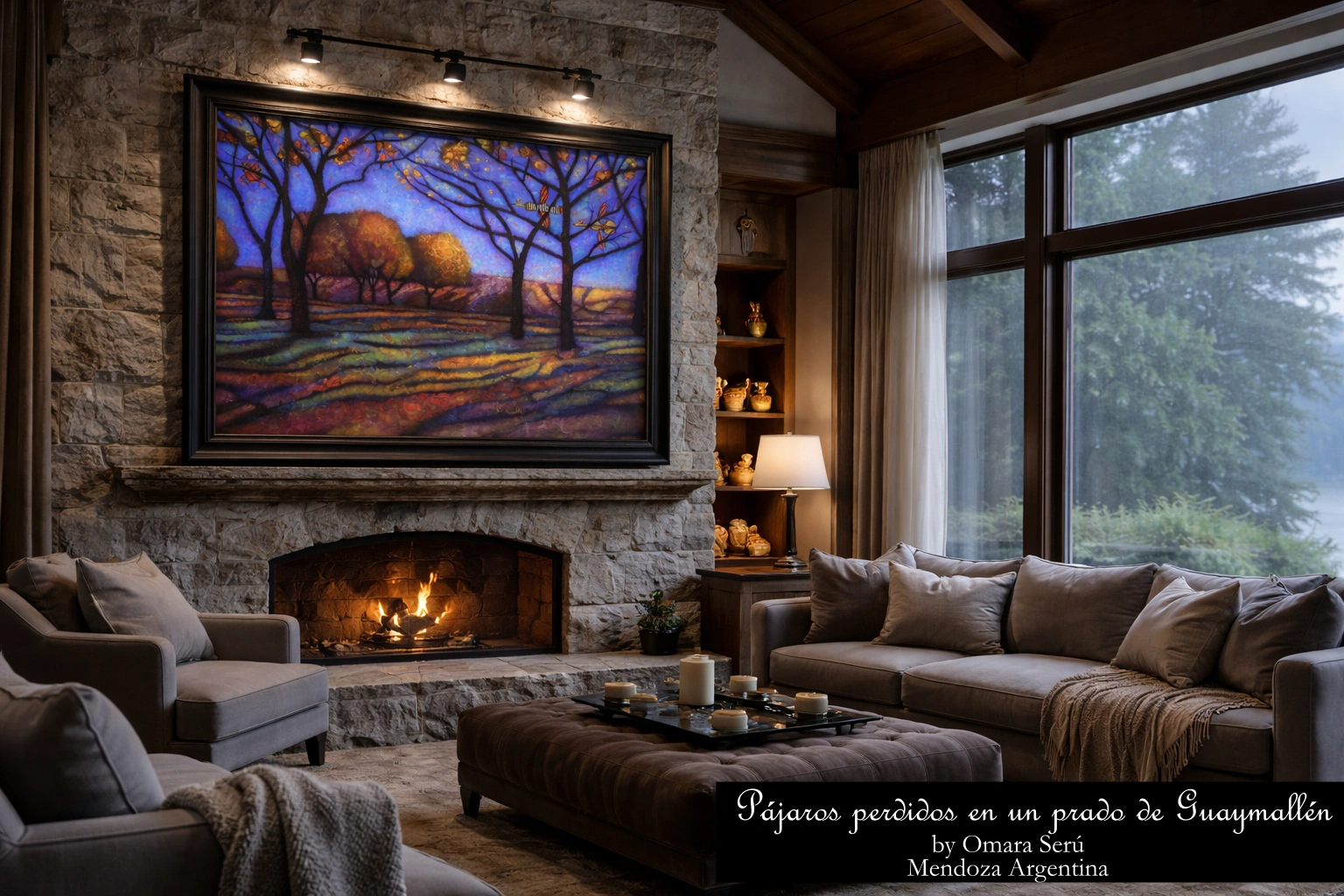 Pajaros — artwork by Omara Seru